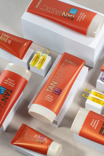 Übersicht der tantastic Produkte von SUNMAXX